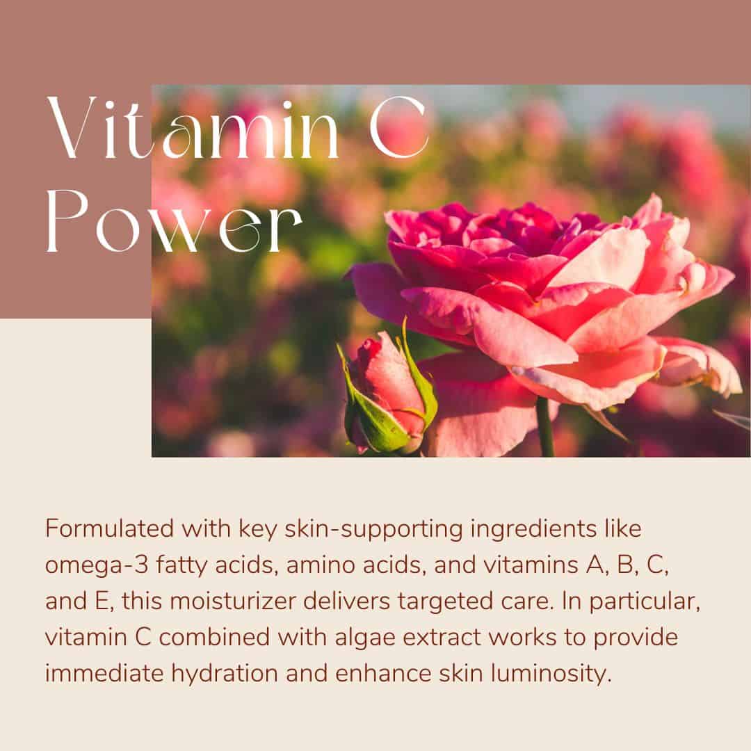 Lumiere Vitamin C Advanced Firming Rose Moisturizer