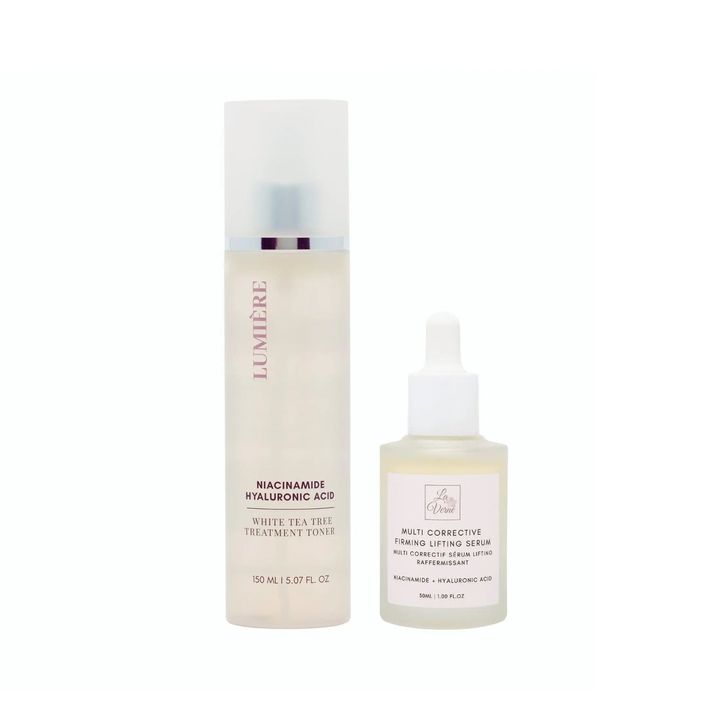 Lumiere White Tea Tree Brightening Toner and Serum Set - 0