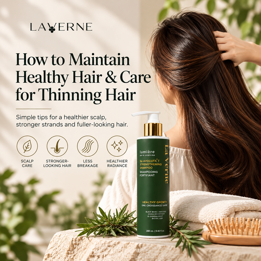 How to Maintain Healthy Hair & Care for Thinning Hair