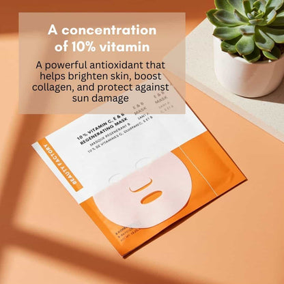 Beauty Factory 10% Vitamin C, E & B Regenerating Mask