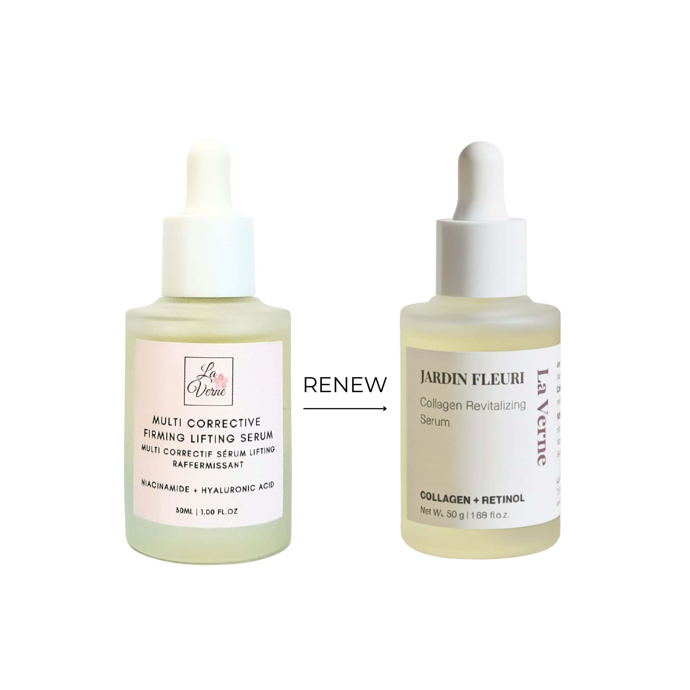 Jardin Fleuri Collagen Revitalizing Serum | La Verne Cosmetics