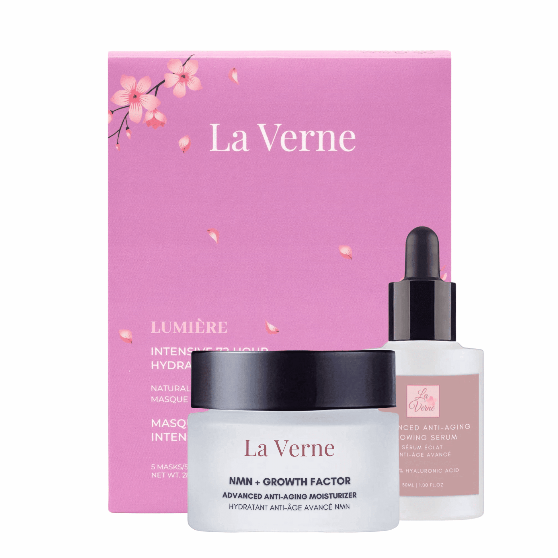Lumiere Growth Factor Hyaluronic Acid Advanced Skincare Set La