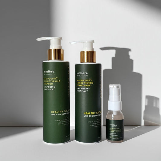 Lumiere 5α-Avocuta T Strengthening Hair Care Set